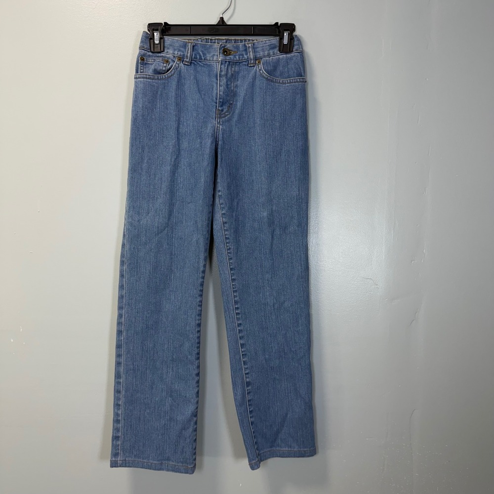 Lauren Ralph Lauren Classic Straight Leg Jeans Blue Denim Size 2 Petite